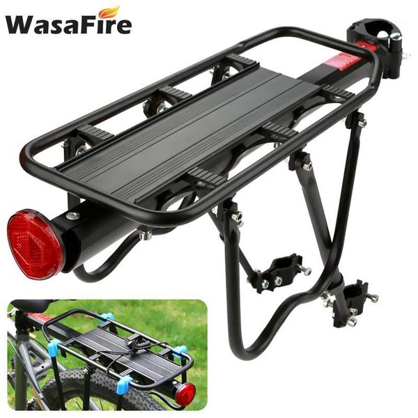 

car & truck racks bicycle cargo 50kg load road mountain bike luggage carrier rear seat aluminum alloy cycling seatpost trunk shelf1