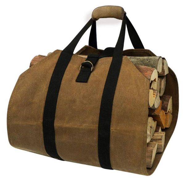 

storage bags firewood log carrier bag canvas wood tote holder for fireplaces camping stoves beaches fireplace toolkit