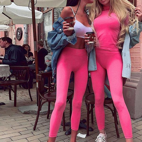 

woman leggings women ladies ankle length pink legging jeggings stretchy pants skinny leggings drop shipping good quality, Black