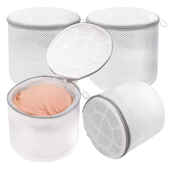 

laundry bags mesh bag polyester wash coarse net basket for washing machines bra #ray