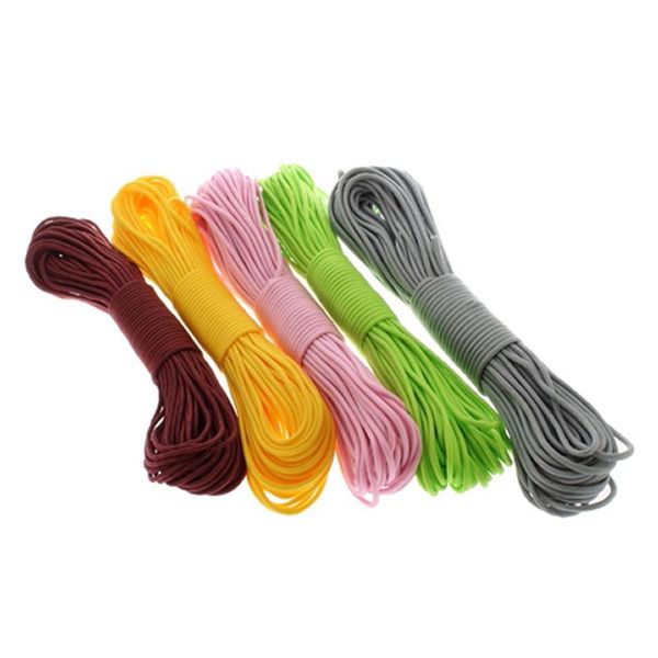 

outdoor gadgets 50+ colors desert parachute cord 7 core strand 100ft nylon survival