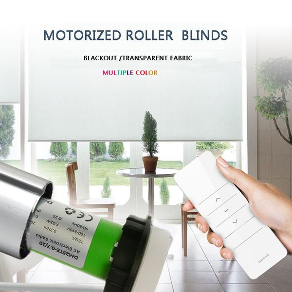 

blinds dc motorized roller blind the window curtains customized size electric shades with dooya motor dm25te