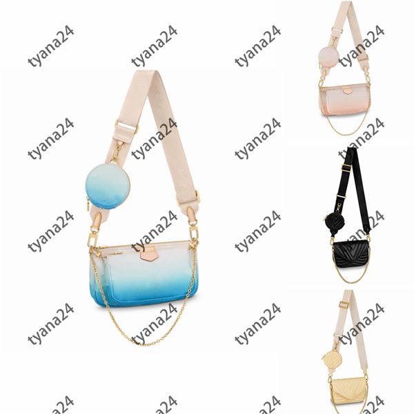 

women shoulder bags mahjong bag m57633 womens spring summer color large capacity fashion all-match cross body multi-function retro printing