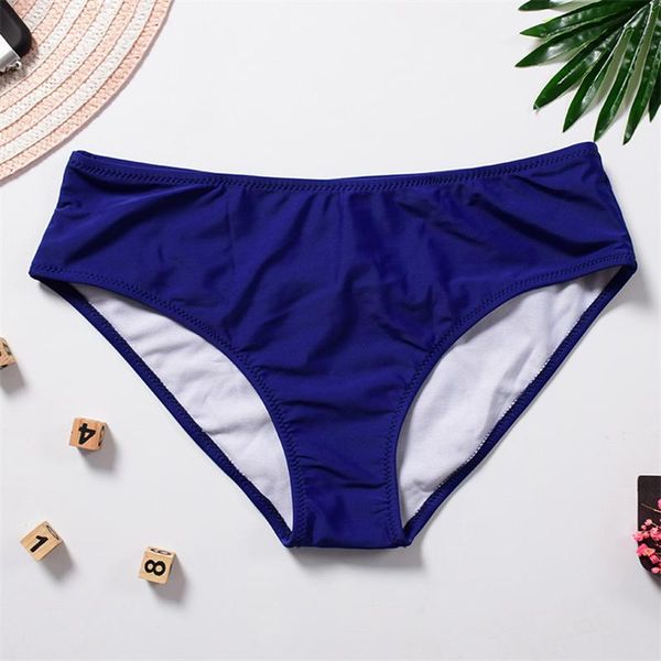 

two-piece suits women solid color thong bikini brazilian swimwear swimming bottom briefs one piece swimsuit panties underwear plus size