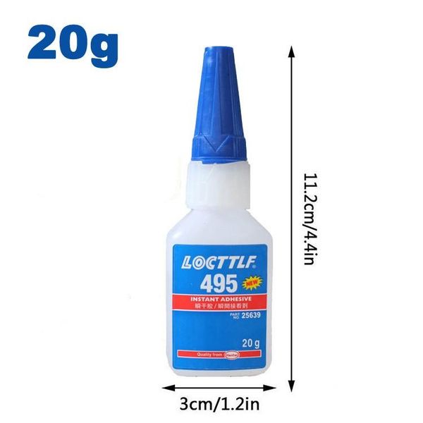 

hand tools 20g 495 super glue instant adhesive general purpose transparent quick drying