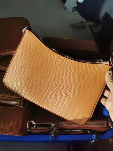 

design handbag new water ripple underarm bag in 2021 summer, Red;black