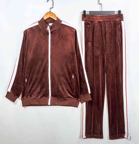 

men's tracksuits mens wos palm tracksuits veets sweatshirts veet suits track sweat suit coats tracksuit man jackets hoodies wo pants sp, Gray