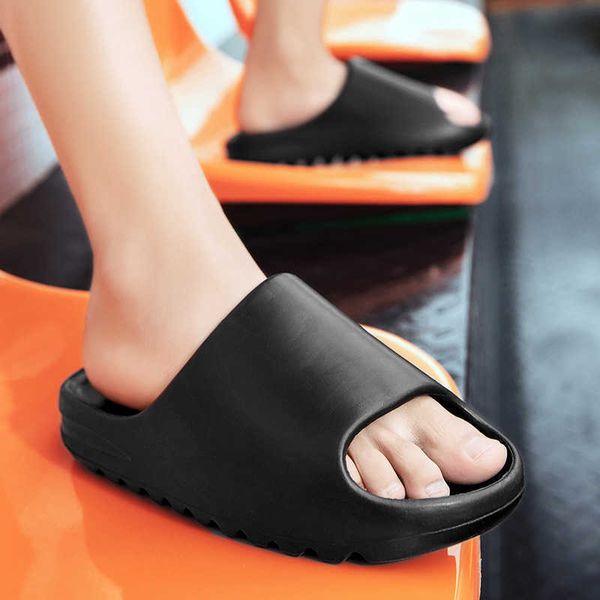 

large summer couple coconut sandals for men and women ysj, Black