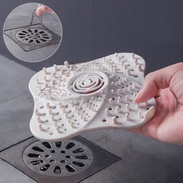 

other bath & toilet supplies anti-blocking hair catcher ser plug trap shower floor drain covers sink strainer filter bathroom kitchen ac