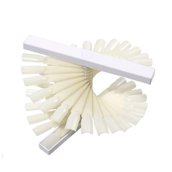 

hooks & rails fake nails display stand nail art spiral false showing shelf