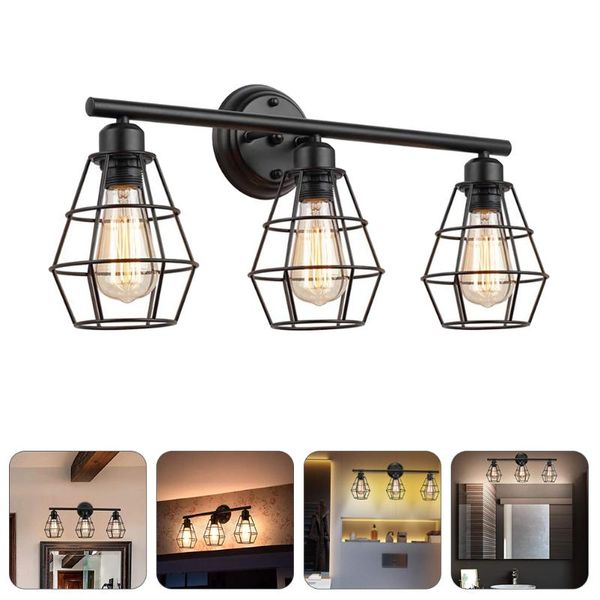 

wall lamp 1pc 3-head light american style vintage vanity source