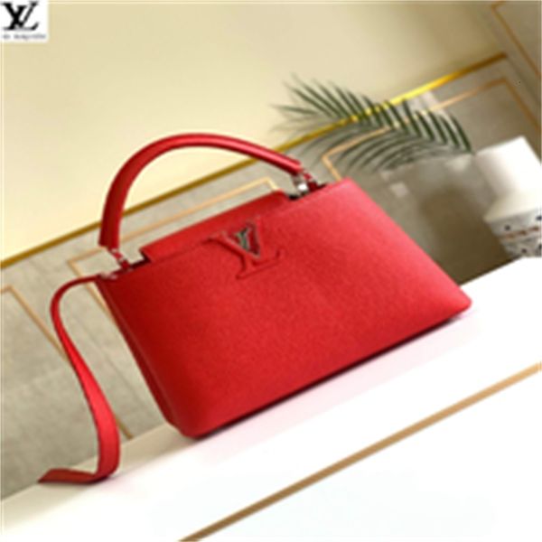 

handles handbag iconic brand totes bag designer women handbags luxury bags 6t7t shoulder bags m94517 cross body capucines bb clutches ev, Red;black