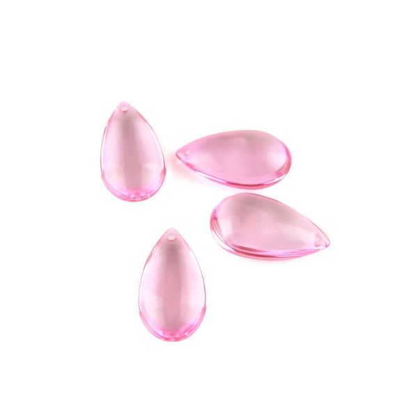 

classic crystal water drop 38mm/50mm pink for earrings and chokers necklaces and lighting pendant for chandeliers