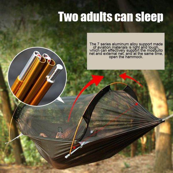 

tents and shelters ly sunshade waterproof mosquito net hammock nylon outdoor hiking camping tent