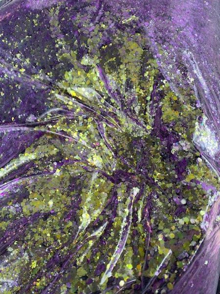 

nail glitter 2021 chameleon - color shift for multi-purpose chunky (50g .bag), Silver;gold