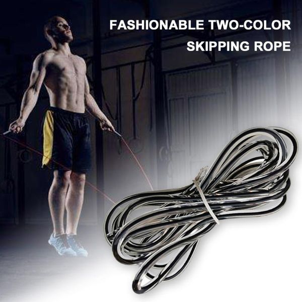 

durable outdoor jump rope replacement cable(5mm) 9.2ft long coated cable for skipping rope workout equipments sports simulators
