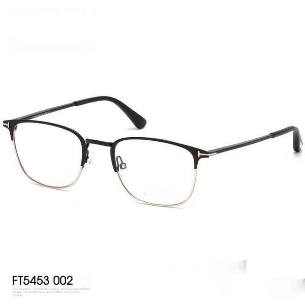 

2022 factory wholesale new tf5453 design oversized frame men large near vision frames transparent nerd glasses computer barnd eyewear, White;black