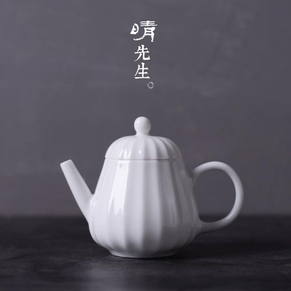 

mugs sweet white glaze teapot ceramic maker porcelain small pot jingdezhen set