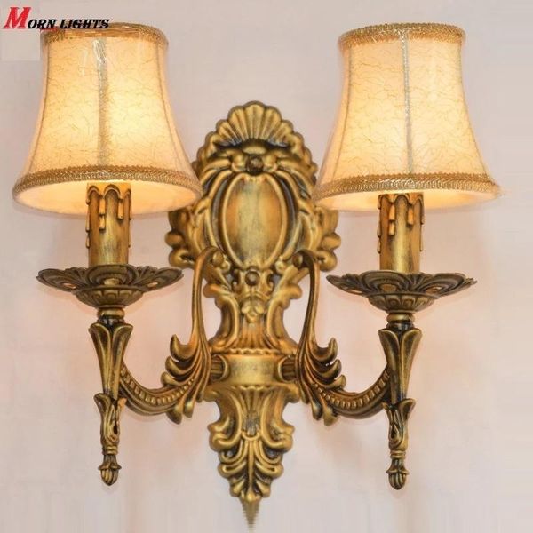 

wall lamps antique bronze sconce light fashion bedroom bedside lamp modern