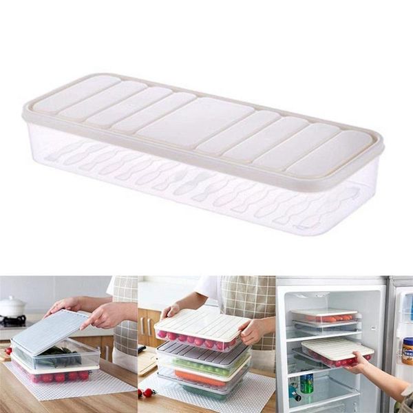 

storage bottles & jars clever tray creative food preservation dumpling box refrigerator fresh container kitchen item
