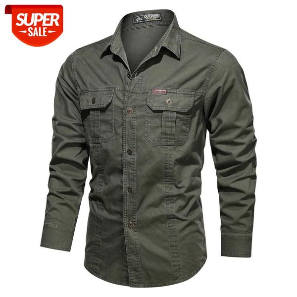 

100% cotton military army green shirt men casual brand shirts male long sleeves plus size 4xl 5xl 6xl shirts camiseta masculina #ax9j, White;black