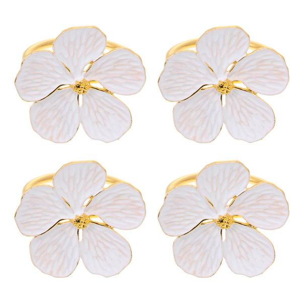 

napkin rings 4pcs buckle wedding dinner party diy decoration (assorted color)