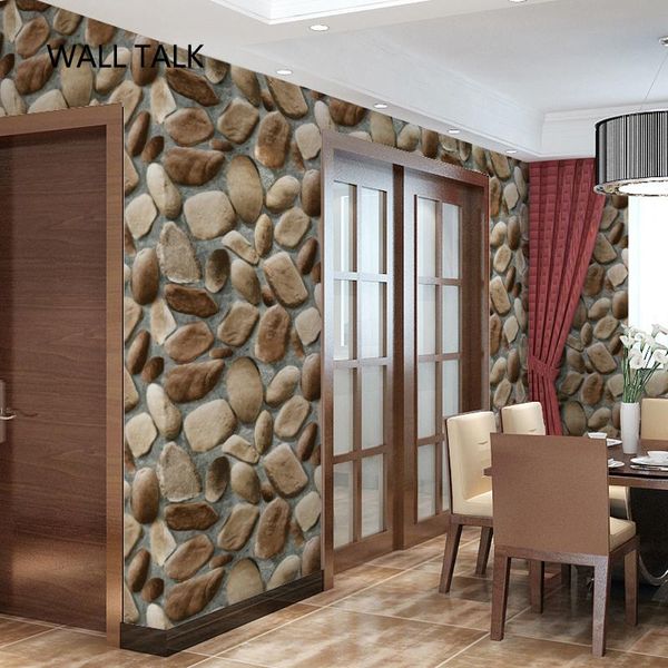 

wallpapers wellyuhome decor 3d stone mural for walls roll pvc waterproof wall papers living room restaurant papel de parede