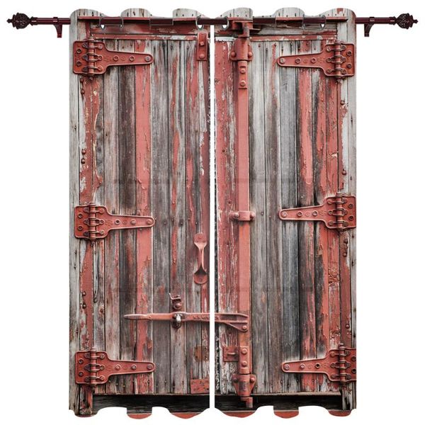 

wooden door paint retro window curtains kids bedroom decor curtain home decor kitchen curtain panels