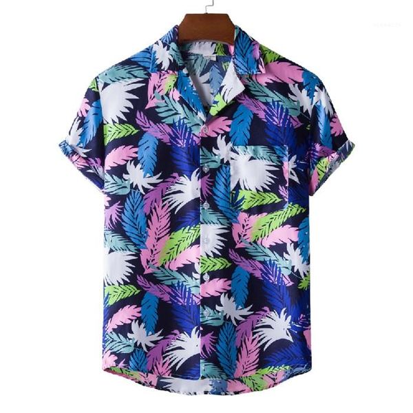 

neck plus size men short sleeve beach vaction cardiganmens floral casual shirts summer lapel, White;black