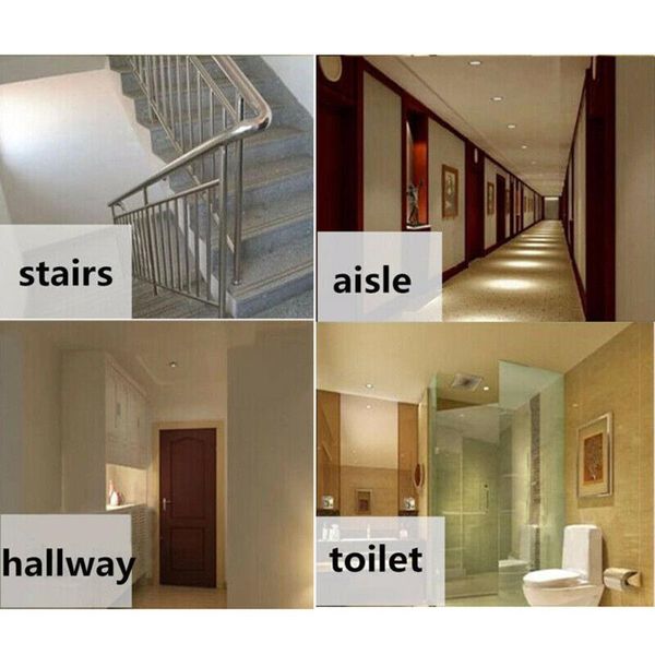 

smart home control 2pcs sensor accessories ceiling detector light motion occupancy recessed