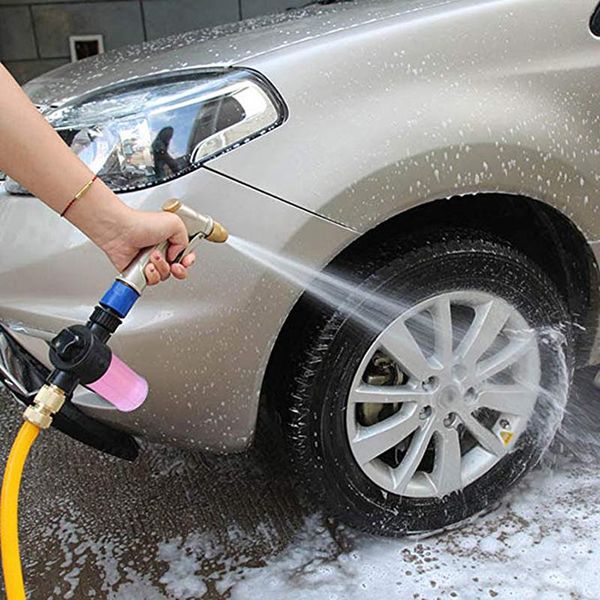 

water gun & snow foam lance car washer pot washing clean high pressure wash foamer applicable nipple type