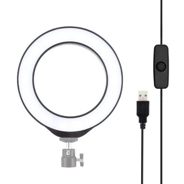 

flash heads led lamp puluz 4.7 inch usb white light pography selfie ring video vlogging fill for blogger