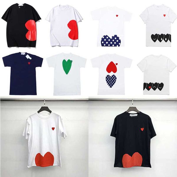 

women fashion tees summer t-shirts womens with heart & eyes printing, White