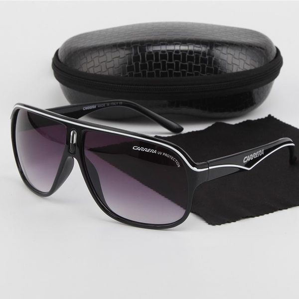 

sunglasses retro brown unisex, White;black