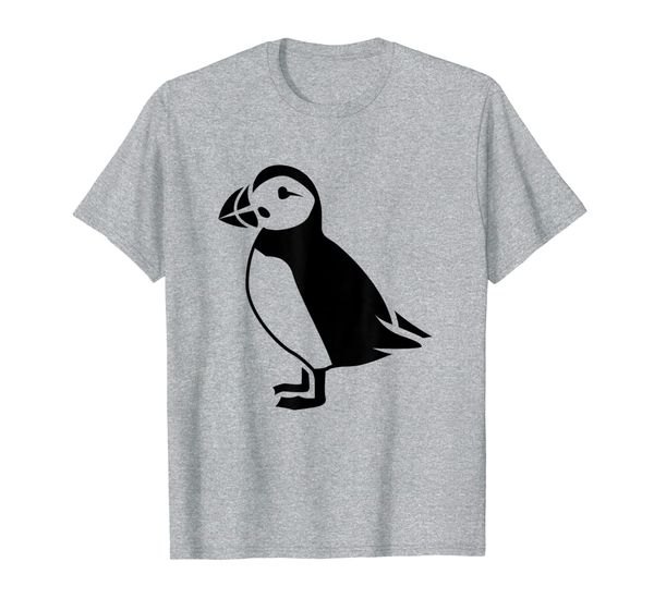 

puffin shirt iceland love cute bird gift puffin t-shirt, White;black