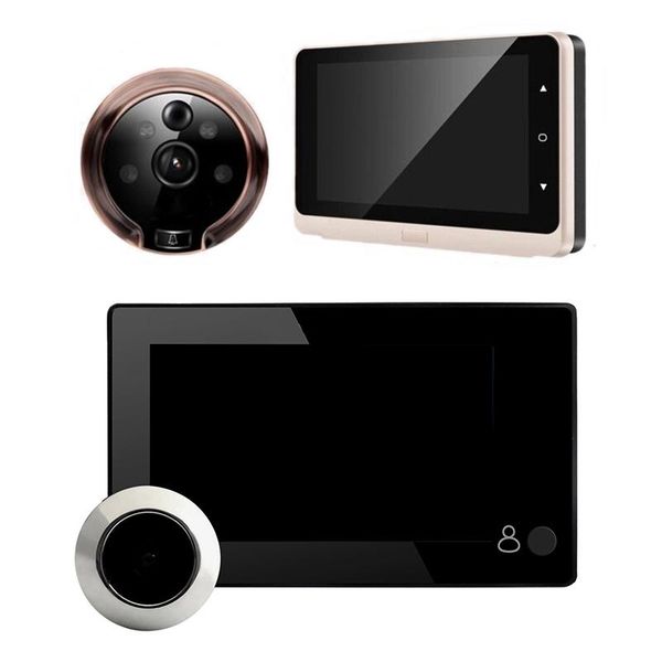 

other door hardware 5 inches 720p doorbell viewer digital peephole camera & 4.3inch hd 145 degree wide angle