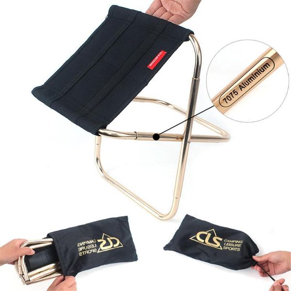 

folding stool lightweight portable chair collapsible stool retractable for indoor camping fishing hiking travel garden bbq