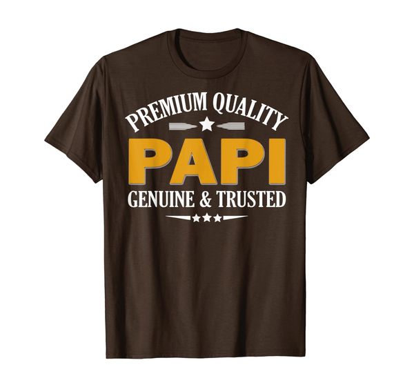 

Men Funny Premium Quality Papi Genuine And Trusted T-shirt, Mainly pictures