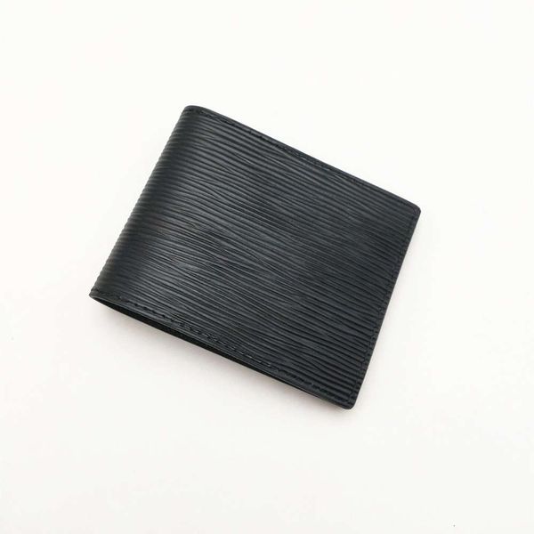 

fashion mens wallets classic men strip textured multiple bifold short small with boxyt2j