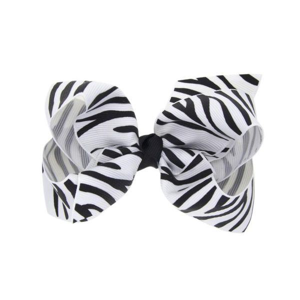 

hair accessories leopard print bow children's jewelry girls hairpin, Slivery;white