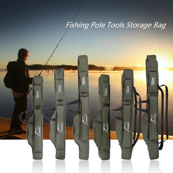 

fishing accessories ru stock bag portable folding gear rod carrier canvas pole tools storage case tackle