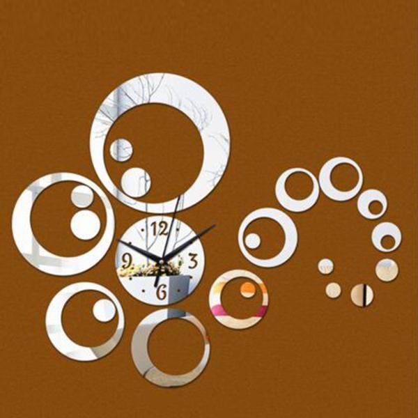 

diy digital wall clock modern 3d decorative wall decor living room house