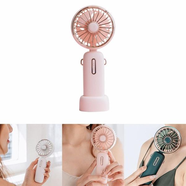 

wt-f40 flip small fan, usb charging handheld portable deskfan for travel, office, home