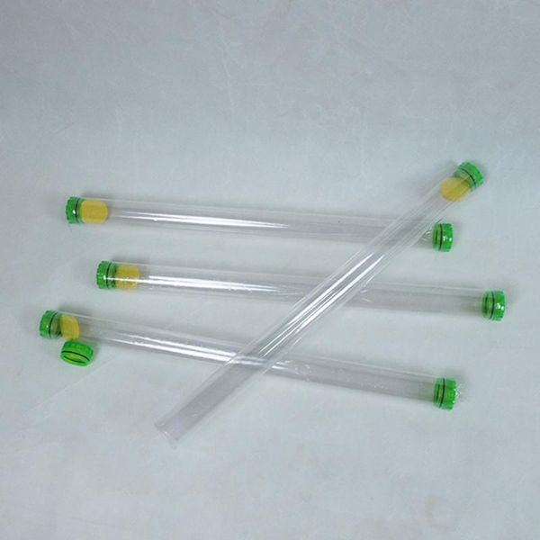 

fishing accessories 1pc pvc float tube 40/50cm length thick protective storage end caps fish gear