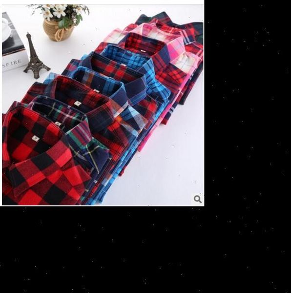 

2021 spring autumn fashion women plaid shirt flannel shirt long sleeve women blouse shirt cotton blusas blouse office, White
