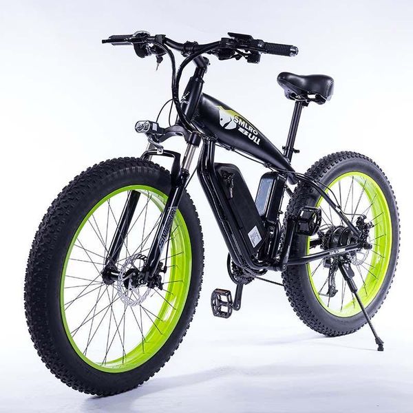 

electric bicycle bike 1000w4.0 fat tire beach cruiser folding 48v 15ah lithium battery ebike, Silver;blue