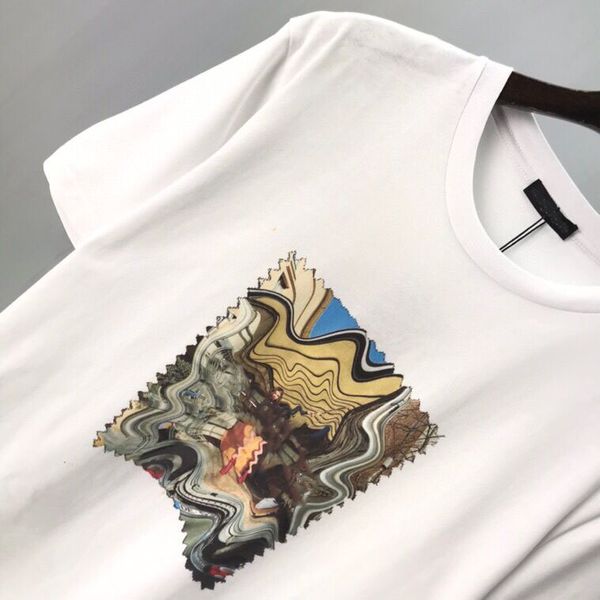 

early spring short-sleeved t-shirt men's and women's high-quality street fashion itlay paris short-sleeved summer breathable t-shi