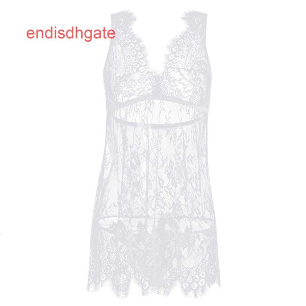 

lace fun women's edge nightdress lingerie suit, Black;white