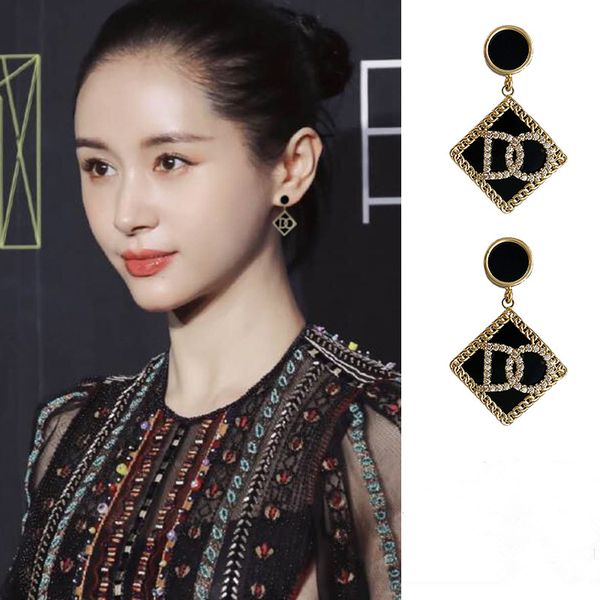 

chinese style earrings 2021 new short hair silver needle ear studs