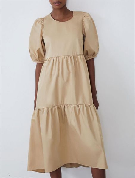 

solid o neck fashion women dresses asymmetrical elegant poplin hw, Black;gray